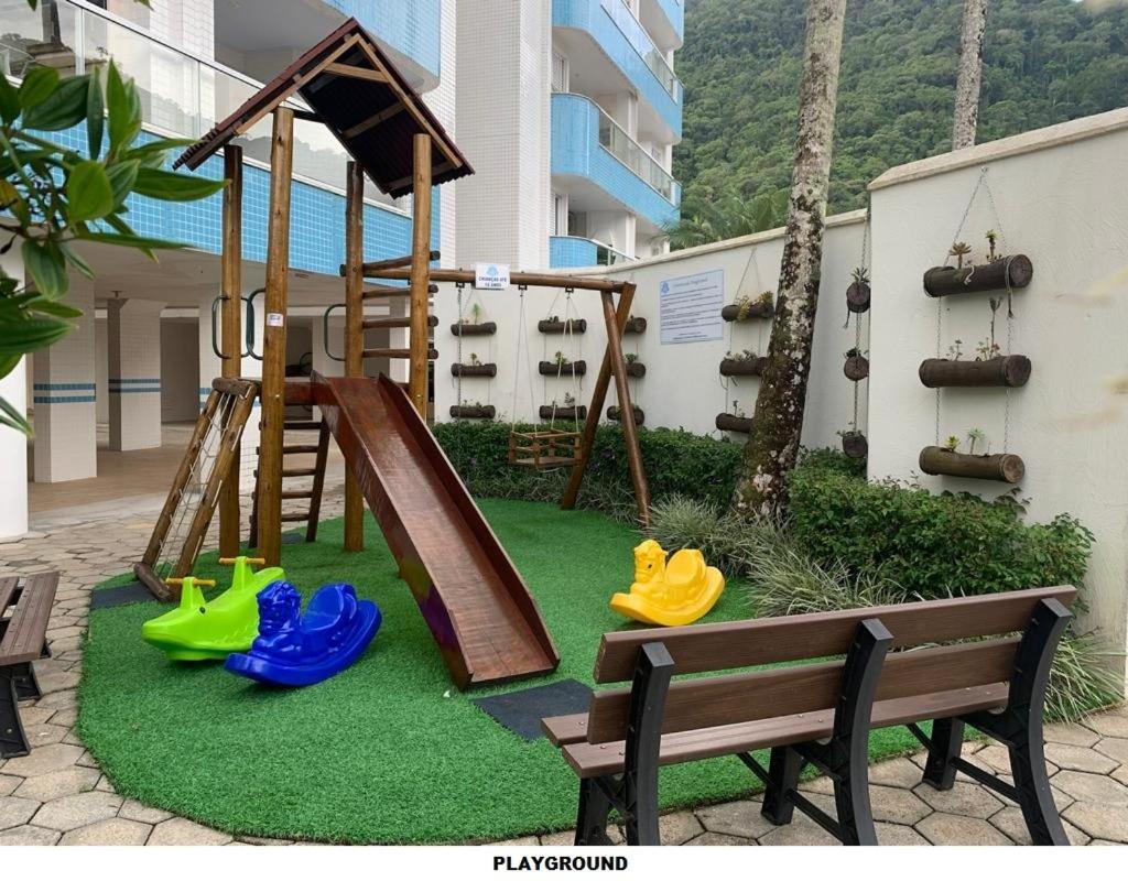 Apto Com Ar-Cond E Piscina A 100 M Praia Da Enseada Ubatuba Luaran gambar