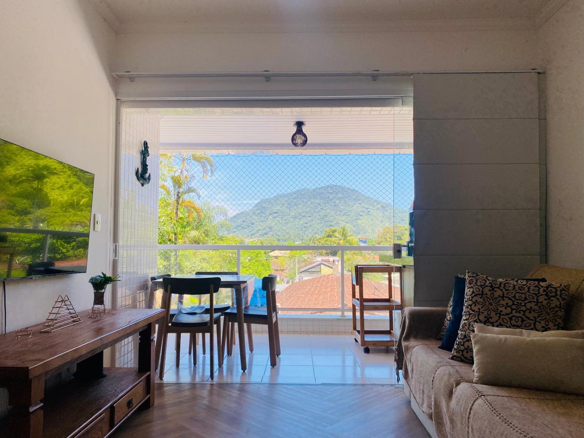 Apto Com Ar-Cond E Piscina A 100 M Praia Da Enseada Ubatuba Luaran gambar